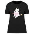 thumbnail image 1 of Mother Cat Reading Tales To Kids T-Shirt Women -Image by Shutterstock, Female Large, 1 of 2