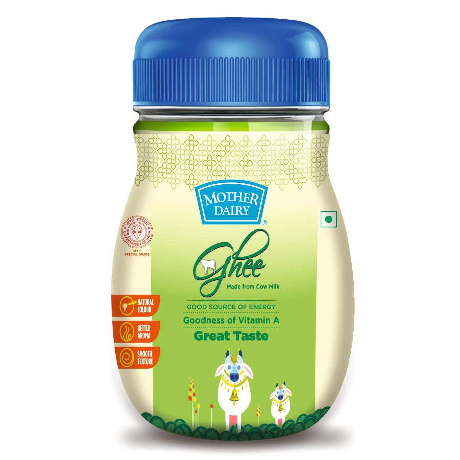 Mother Dairy Cow Ghee 1Ltr Pet Jar