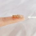 thumbnail image 1 of Mother & Daughter I Held You Double Heart Ring - Mother's Day gifts - Gift For Her - Ring For Women - Minimalist Jewelry - Birthday Gift, 1 of 2