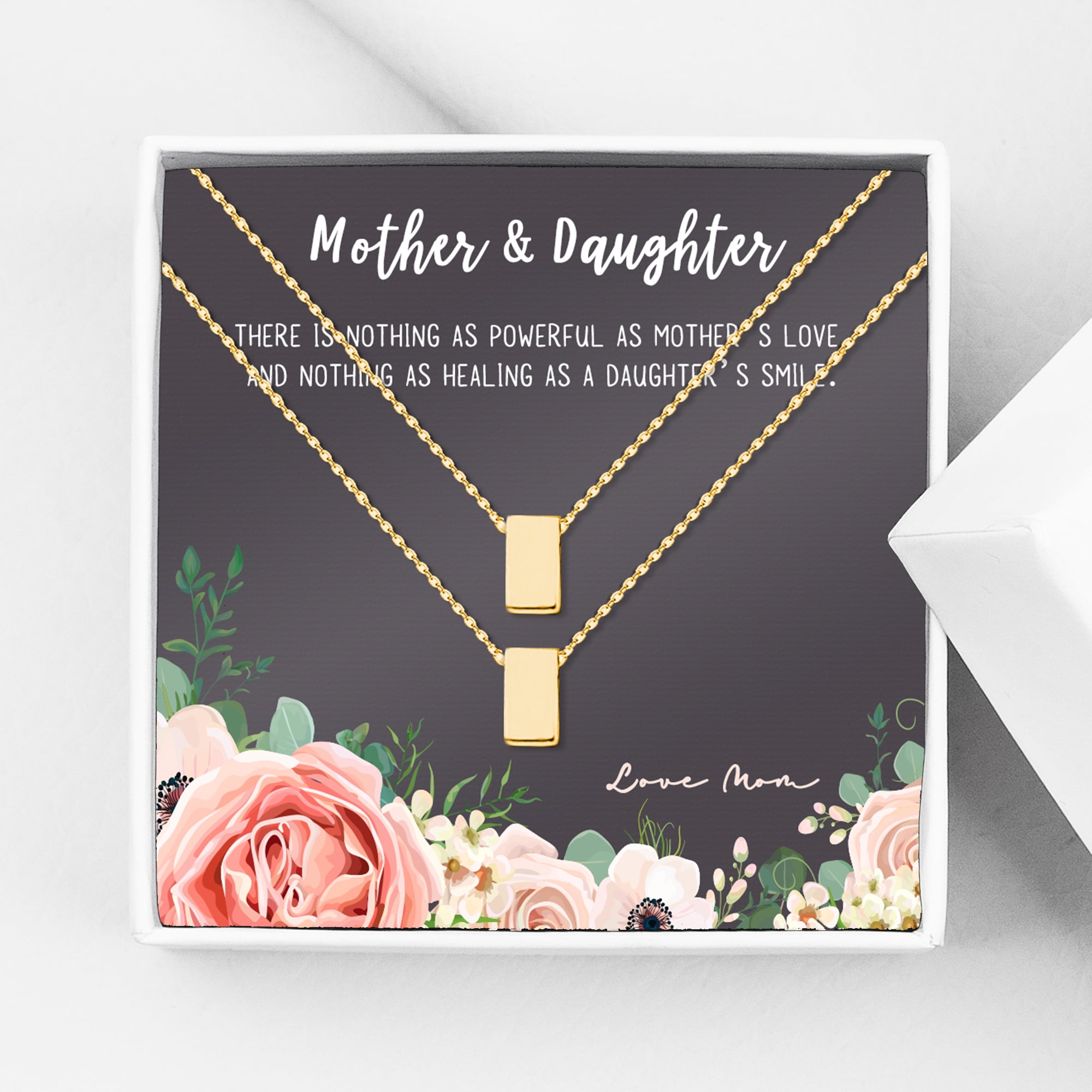 Mom and Daughter Christmas Gift Set, Mother Daughter Matching Necklace,  Jewelry Gift, Gift for Mother, Gift for Daughter, Birthday Gift, Christmas  Gift for Her - Ships Next Day! 