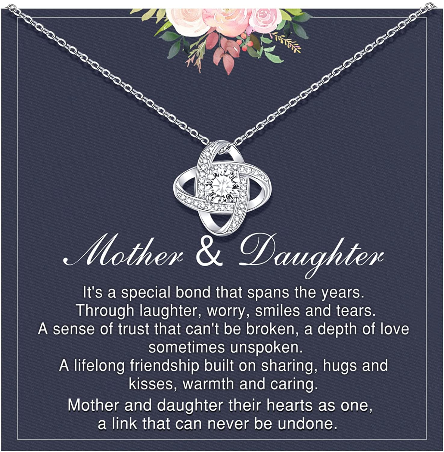 Mother daughter bond store necklace