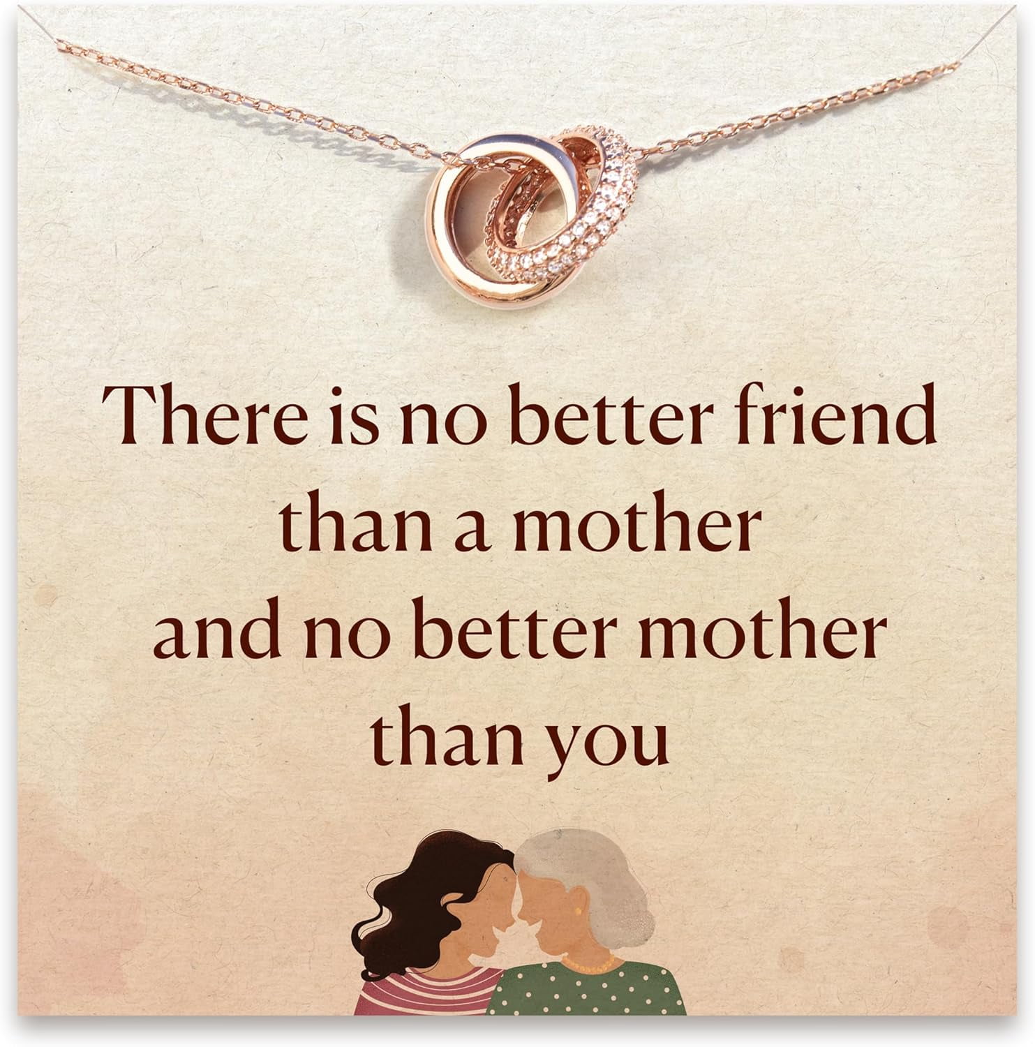 Mother Daughter Necklace, Gifts For Mom, Mama Necklace For Women, Mom Birthday Gifts, Daughter Gifts From Mom, Christmas Mothers Day[o1140]