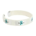 thumbnail image 1 of Mother Daughter Ovarian Cancer Bangle Bracelets, 1 of 1