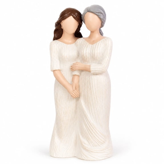 Mother Daughter Resin Figurine, Meaningful Gifts for Mom from Daughter, Birthday Gifts for Women, Mother's Day Gift, Emotional Family Keepsake Statue Home Decor