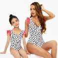 thumbnail image 1 of Mother Daughter Swimsuit Family Matching Swimwear Mommy and Me Bathing Suits Bikini Set, 1 of 7