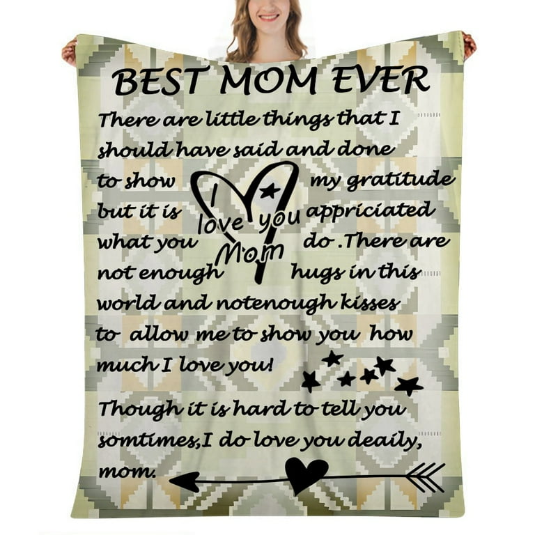 Gifts for Mom, Mothers Day Birthday Gifts for Mom, Mom Birthday Gifts, Mom  Gifts, for Mom, Mom Christmas Day Gifts, Mom Birthday Gifts from Daughter  Son Soft Throw,59x79'' 