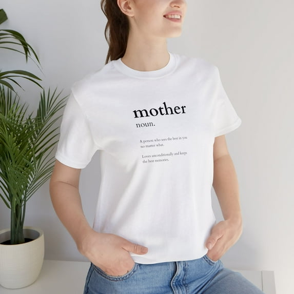 Mother Dictionary Word T-shirt, Mom T-shirts, Women T-shirts, Mom Gifts