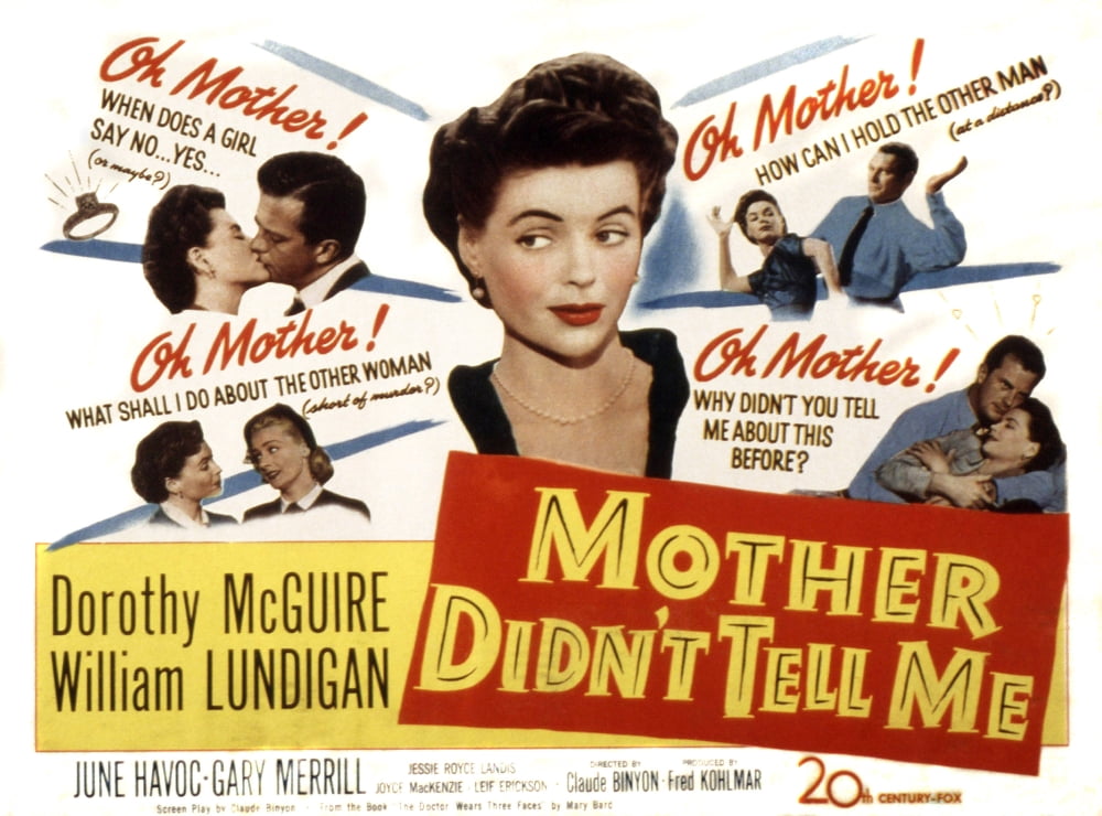 Mother DidnT Tell Me Canvas Art - (28 x 22)
