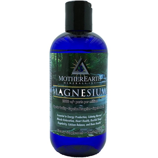 Mother Earth Minerals Angstrom Minerals Magnesium 8 oz