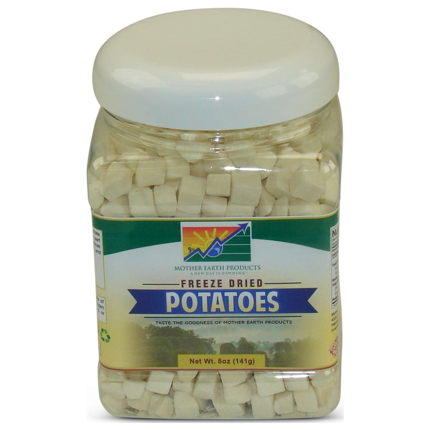 Mother Earth Products Freeze Dried Potato Dices, Jar