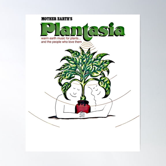 Mother Earth'S Plantasia Poster Wall Art, Modern Wall Decor For Living Room Bedroom, 16x24 UNFRAMED