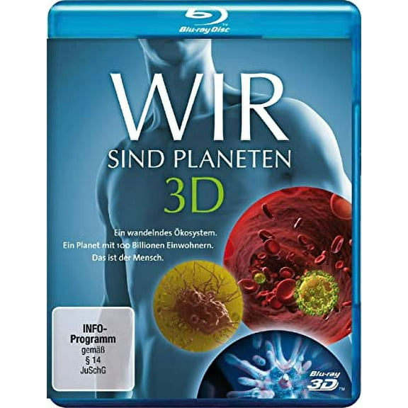Mother Earth: We Are Planets ( Terra Mater: Wir sind Planeten ) (3D & 2D) [ Blu-Ray, Reg.A/B/C Import - Germany ]