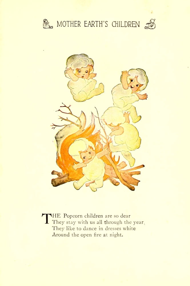 Mother Earths Children 1914 Popcorn Canvas Art - MT Ross (24 x 36)