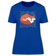 thumbnail image 1 of Mother Fox And Her Kid Sleepy T-Shirt Women -Image by Shutterstock, Female XX-Large, 1 of 2