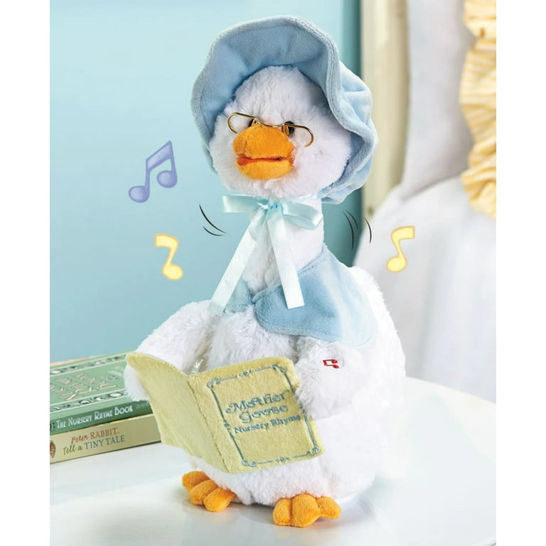 Cuddle barn mother goose animated nursery sales rhyme plush
