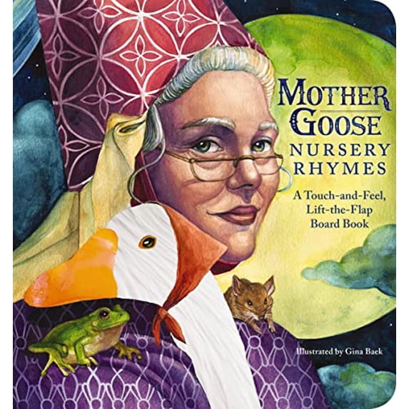 Pre-Owned The Mother Goose Nursery Rhymes Touch and Feel Board Book: A Touch and Feel Lift the Flap Board Book (Board book) 1604339802 9781604339802