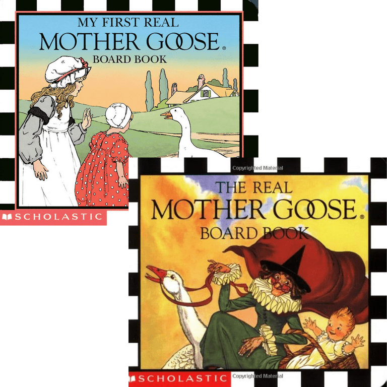 リアル　マザー　グース　MOTHER GOOSE　ミニブック　英語　ボードブック 外国語絵本[マザーグース THE REAL MOTHER GOOSE : Red Husky