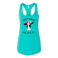 thumbnail image 1 of Mother Heifer Ladies Racerback Tank-Tahiti-large, 1 of 4