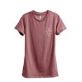 thumbnail image 1 of Mother Hen Women's Fashion Relaxed T-Shirt Tee Heather Rouge Medium, 1 of 3