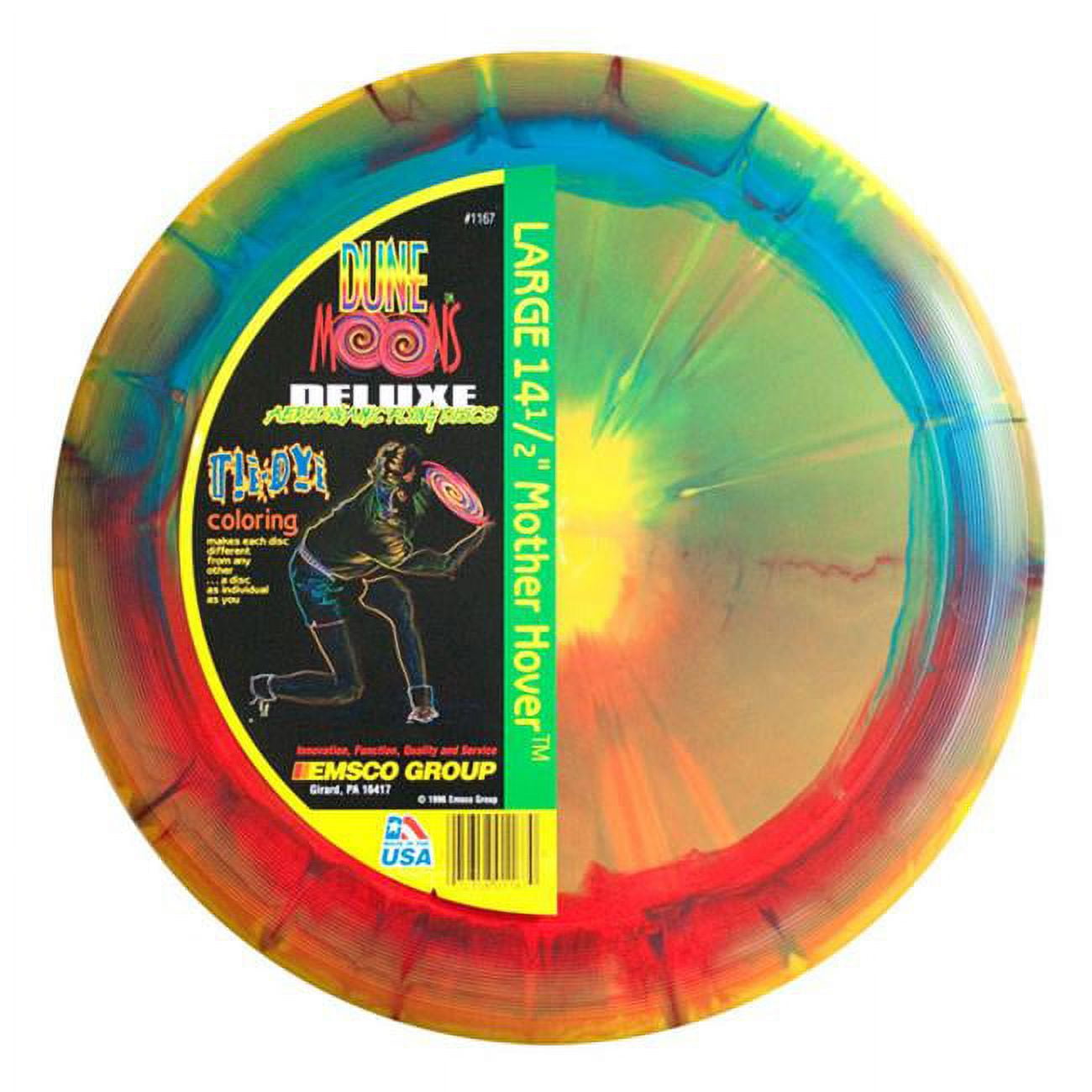 Mother Hover Flying Disc- Tie-Dye Color - 14.5 in. - Walmart.com