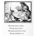 thumbnail image 1 of Mother Hubbard Nursery Rhyme Poster Print By Mary Evans Picture Librarypeter & Dawn Cope Collection, 1 of 3