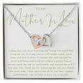 thumbnail image 1 of Mother In Law Gift (I Chose Your Son) Interlocking Hearts Necklace Standard Box, 1 of 3