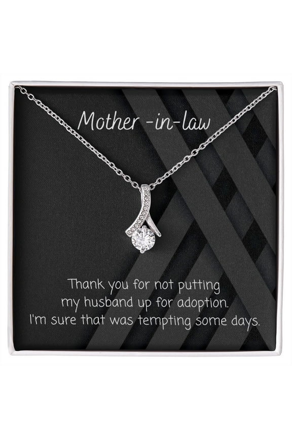 Mother In Law Gift Necklace, Birthday gift Necklace, Christmas day Gift Necklace, Mothers Day Gift Necklace, Gift From Daughter In Law