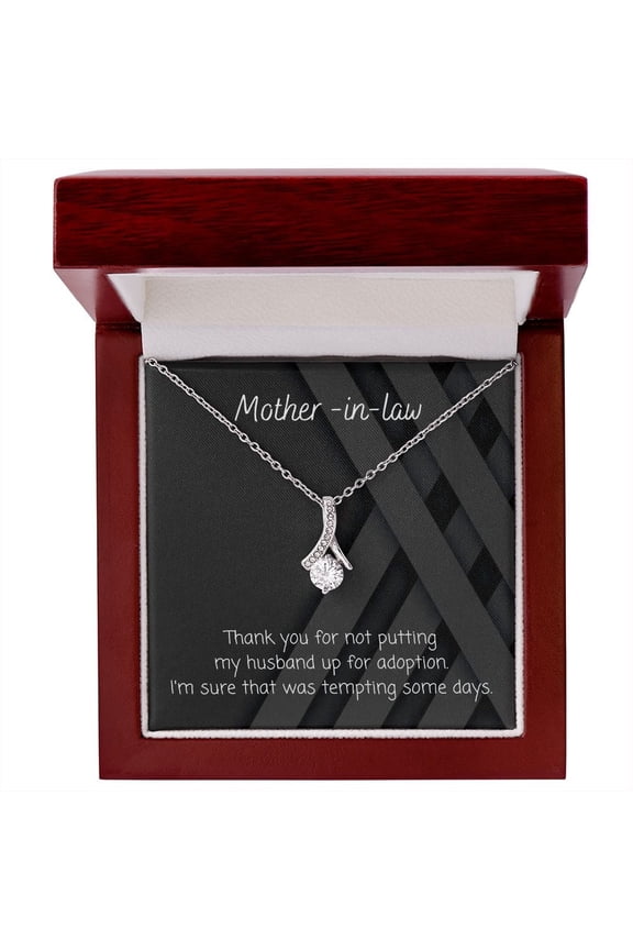 Mother In Law Gift Necklace, Birthday gift Necklace, Christmas day Gift Necklace, Mothers Day Gift Necklace, Gift From Daughter In Law