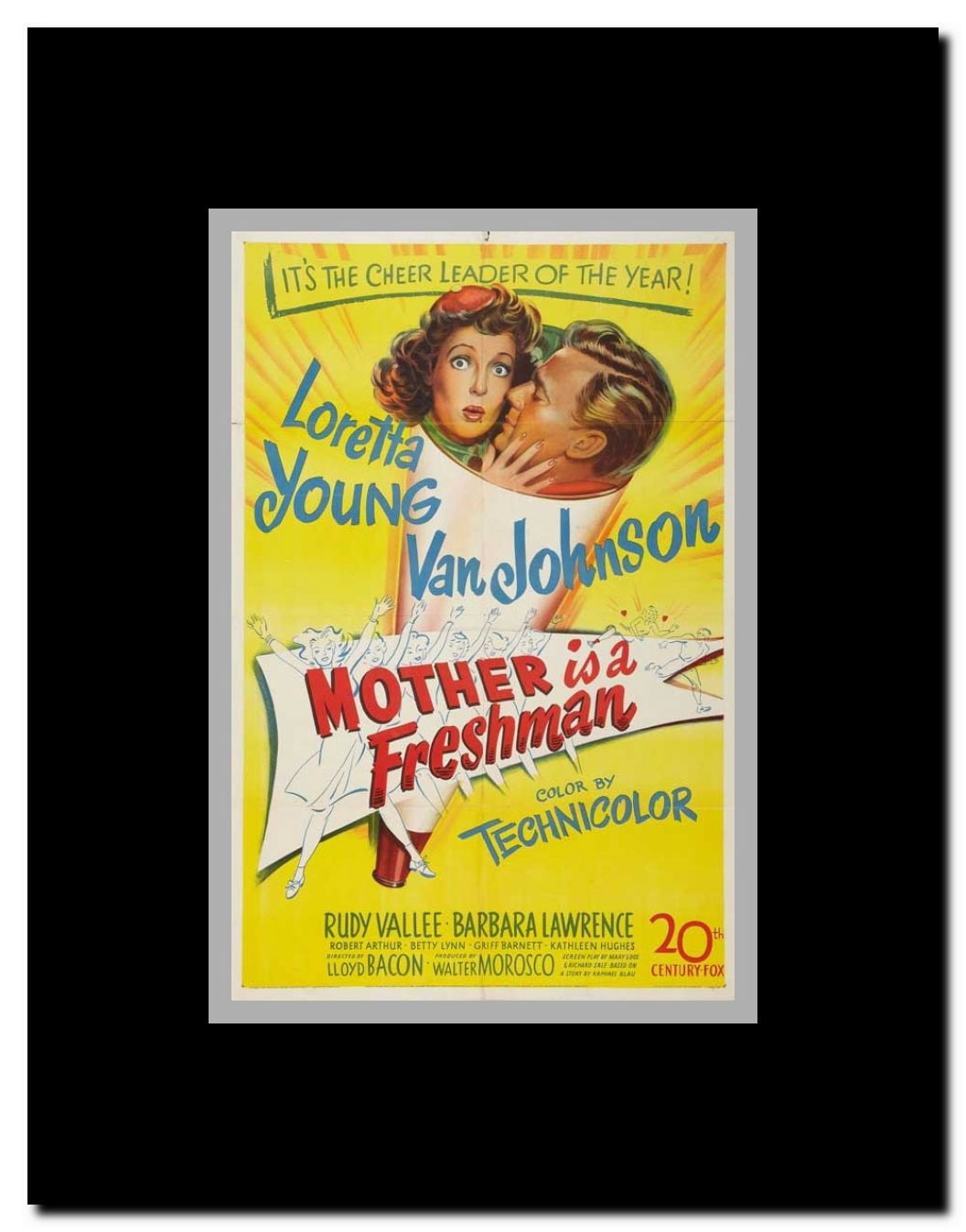 Mother Is a Freshman Framed Movie Poster