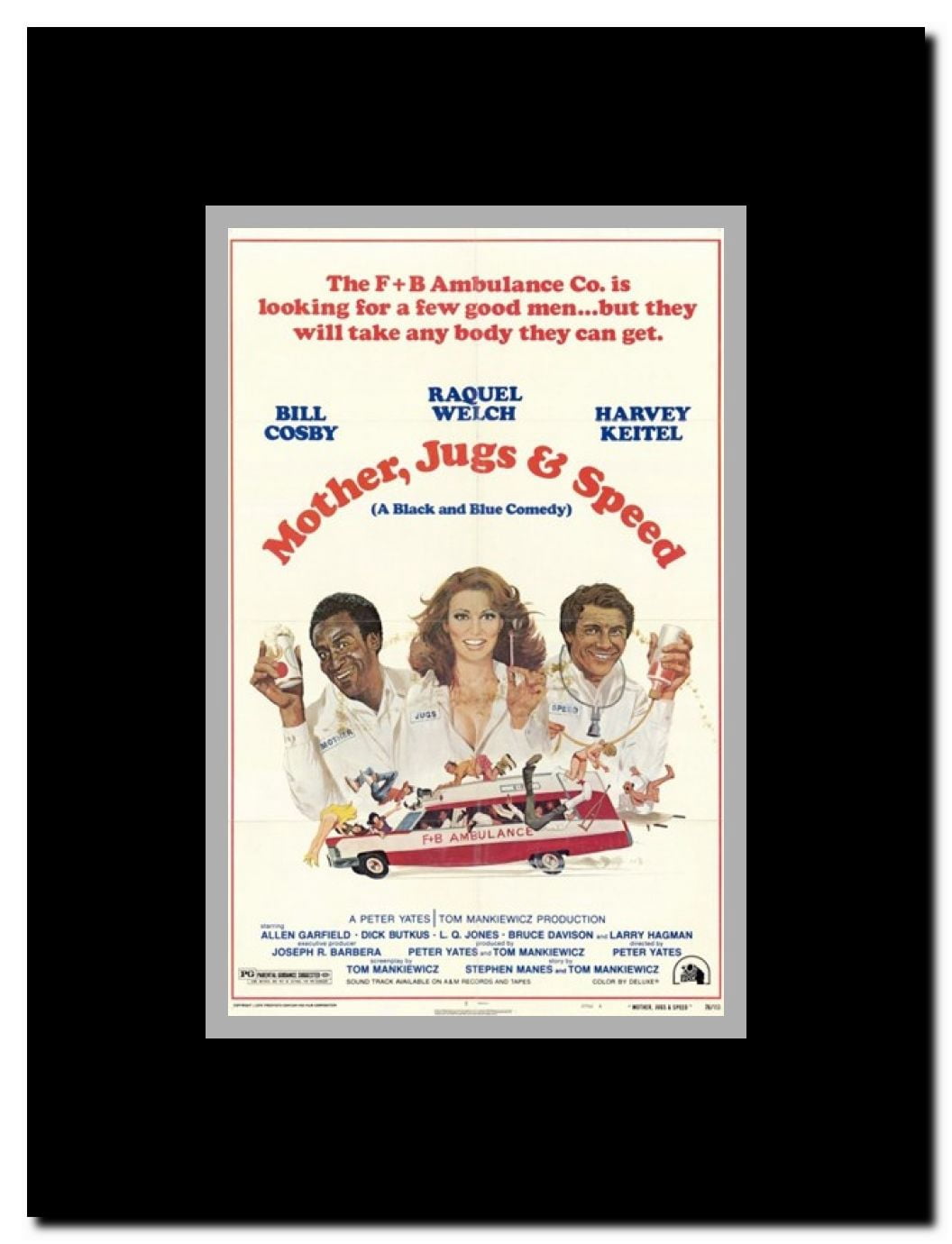 Mother Jugs and Speed Framed Movie Poster