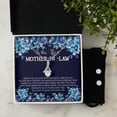 thumbnail image 1 of To My Mother In Law From Daughter To Mother-In-Law Necklace, A Meaningful Necklace Perfect For Anniversaries, Birthdays, Valentine V7532, White Alluring Necklace, 1 of 6