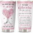 thumbnail image 1 of Mother in Law Gifts Tumbler 1PC, Gifts for Mother in Law, Mother in Law Gifts from Daughter in Law, Mother in Law Wedding Mother‘s Day Birthday Gifts, Mother-in-Law Gift Ideas Coffee Cup 20oz, 1 of 6