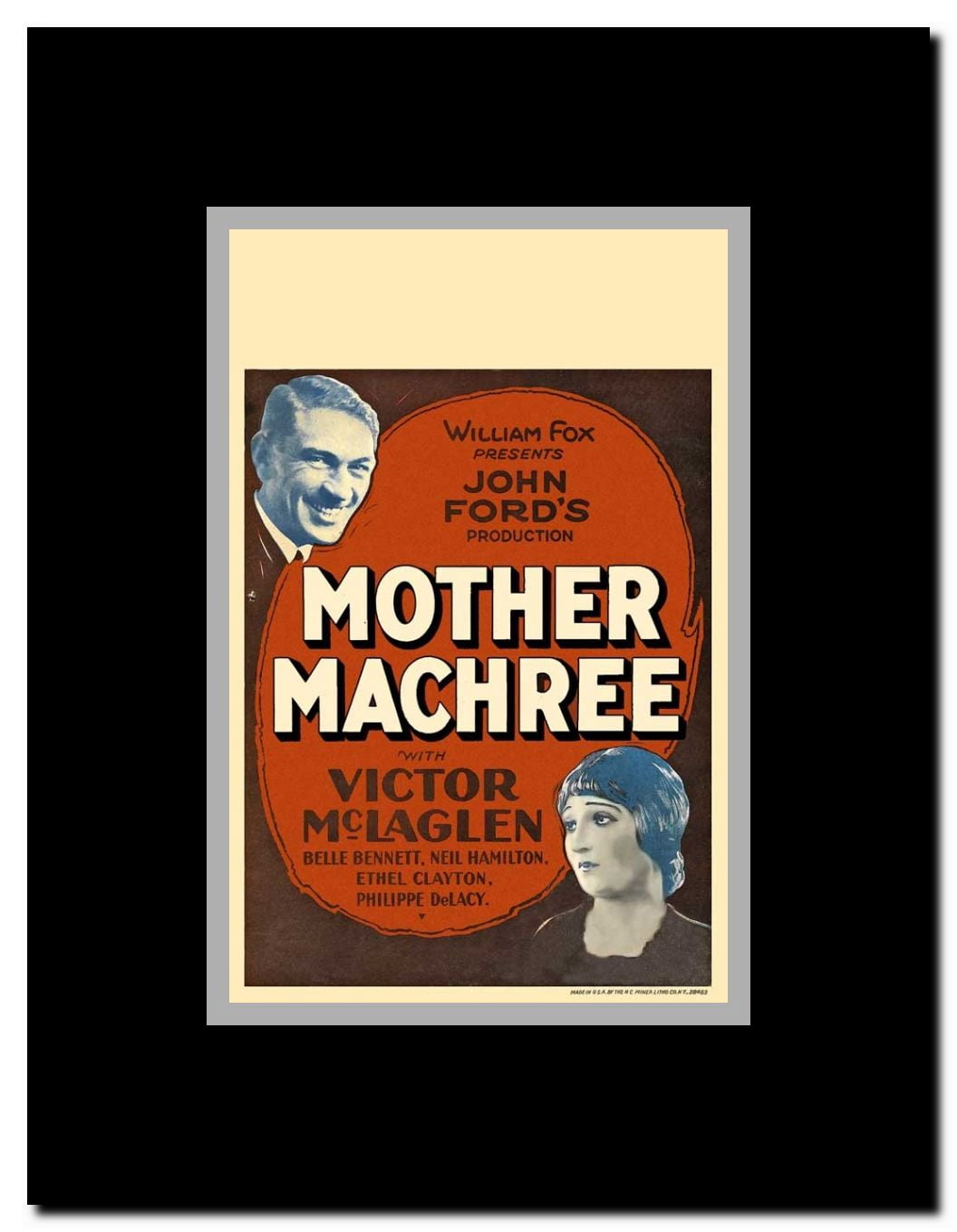 Mother Machree Framed Movie Poster
