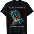thumbnail image 1 of Mother Mary Jesus Behold i am the handmaid of the lord T-Shirt Black X-Large, 1 of 4