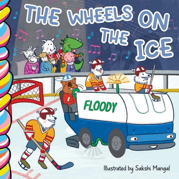 Mother Moose The Wheels on the Ice, (Board Book)