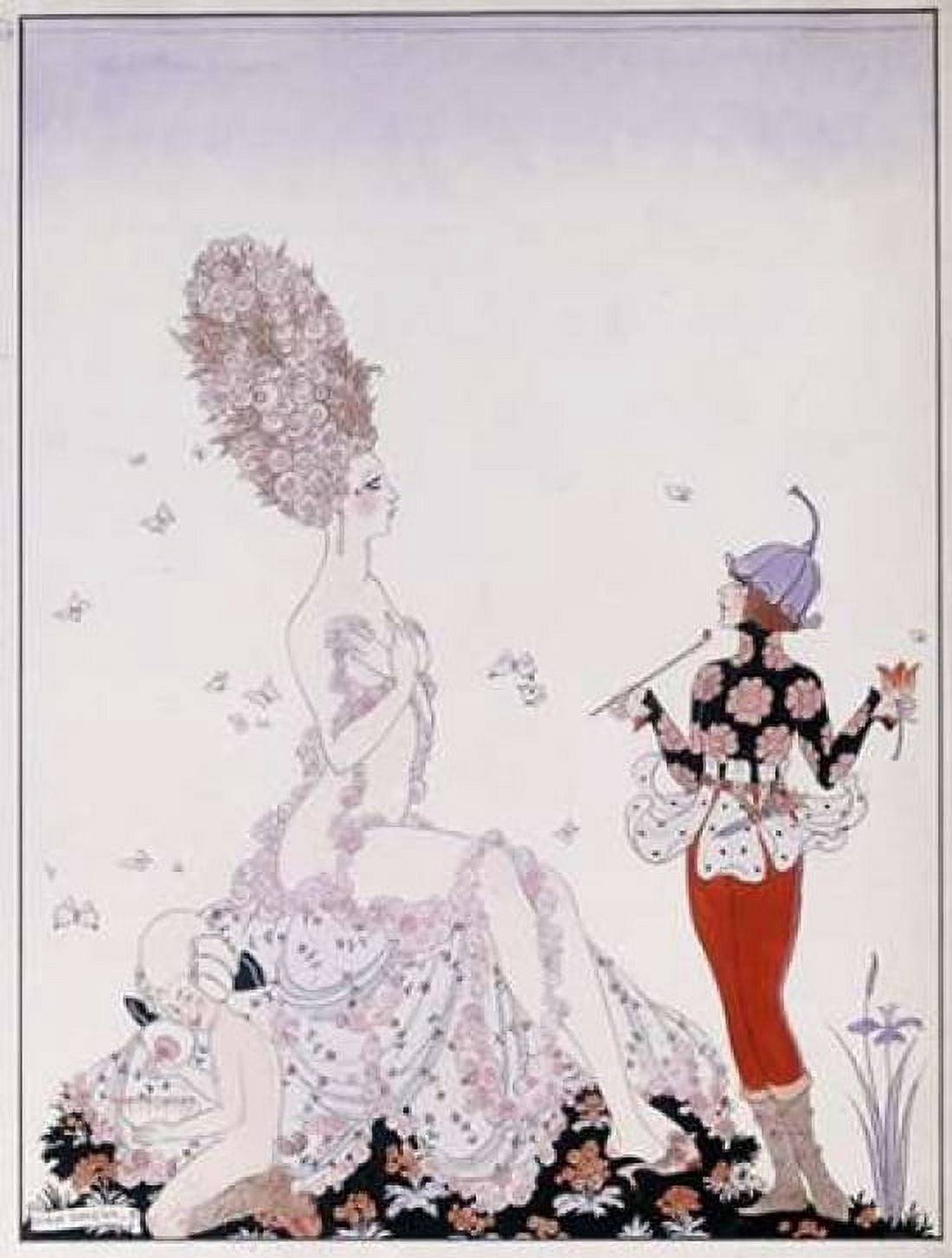 Mother Nature Canvas Art - Georges Barbier (18 x 24)