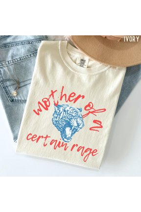 Mother Of A Certain Rage Minimalist Motherly Rage T-Shirt, Unisex T-Shirt