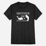 Mother Of Manatees Unisex Tri-Blend T-Shirt