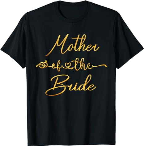Mother Of The Bride Bridal Wedding Shower Ideas T-Shirt - Walmart.com