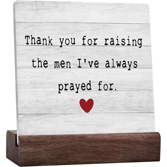 Mother Of The Groom Gifts Ceramic Desk Sign Desk Decor, Mother In Law Birthday Gifts, Mother'S Day Wedding Gifts Sign Decorations For Home Bedroom Wall Tabletop Shelf Decor