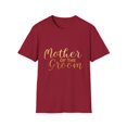 thumbnail image 1 of Mother Of The Groom Grooms Mother Gift | Mama Of The Bride Mother In Law Gift | Bridal Partys Unisex Softstyle T-Shirt, 1 of 4