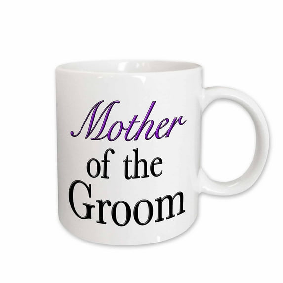 3drose, Mother of the Groom Purple, 11oz Mug