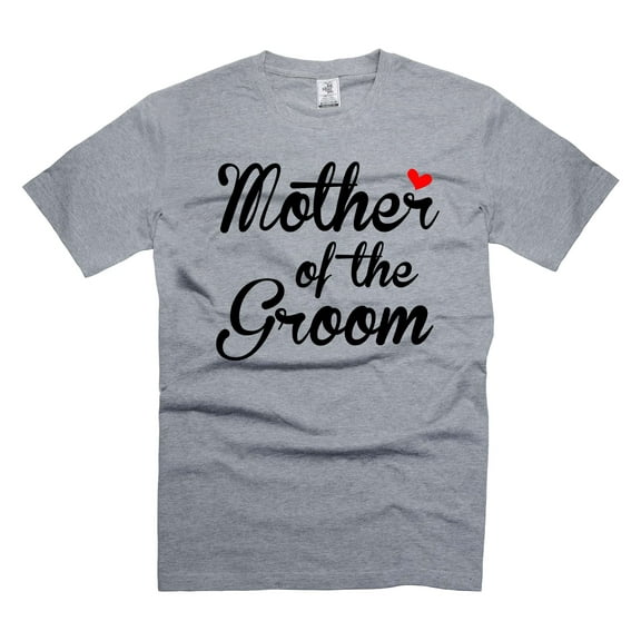 Mother Of The Groom Shirt Wedding Party Shirts Bachelorette Shirts Bachelor Party Shirts (XX-Large Grey)