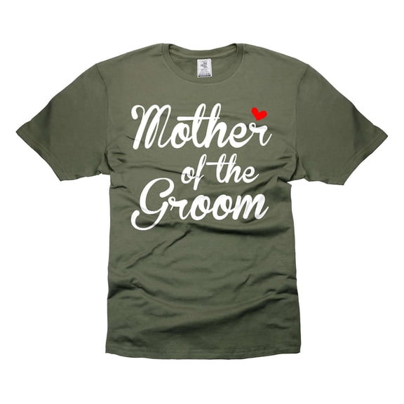 Mother Of The Groom Shirt Wedding Party Shirts Bachelorette Shirts Bachelor Party Shirts (XX-Large Military Green)