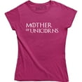 thumbnail image 1 of Mother Of Unicorns - Funny Slogan Women's Fantasy Unicorn T-Shirt, 1 of 4