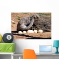 thumbnail image 1 of Mother Ostrich Wall Mural by Wallmonkeys Peel and Stick Graphic (36 in W x 24 in H) WM341504, 1 of 4