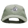 thumbnail image 1 of Mother Panda Embroidered New Low Profile Organic Cotton Cap - Olive OSFM, 1 of 5