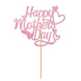 thumbnail image 1 of Mother'S Day Cake Topper, 12 Pcs Cake Decoration Picks, Mom Cupcake Toppers, Acrylic Cake Sticks for Dessert, Birthday, Mother'S Day Decorations, 1 Cake Topper, 1 of 9