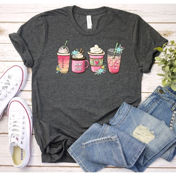 Mother'S Day Coffee Shirt, Coffee Mother'S Day Shirt, Womens Cute Mom Shirt For Mom, New Mommy Tee, Coffee Lover Tee, Grandma Gift, Nana