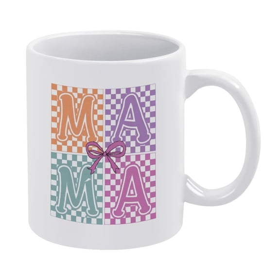 Mother'S Day Gift Mug, Elegant 11Oz Ceramic Coffee Cup for Mom, Floral Modern Style Tea Cup with Handle, Best Birthday And Mother'S Day Gifts for Her, Grandma, Wife, Microwave Safe, Latte And Hot Cho